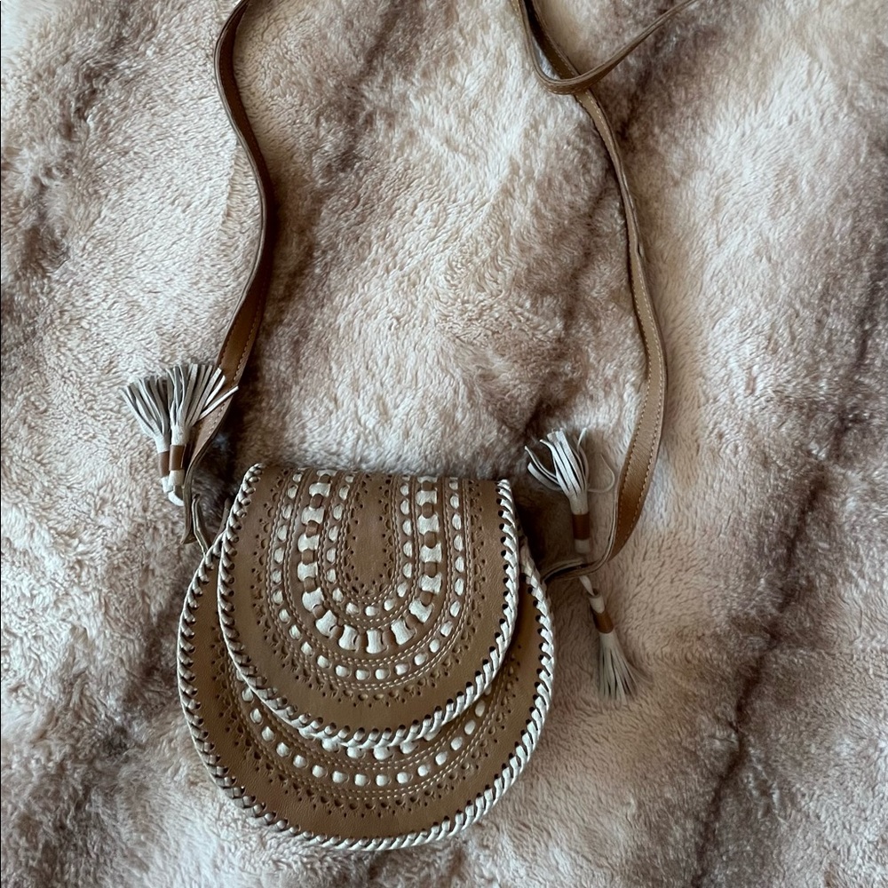 Ukrainian Handmade Leather Crossbody Bag